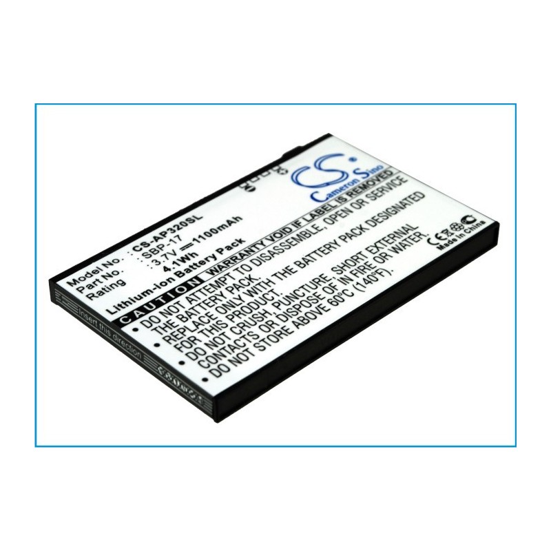 Batterie pour Asus Galaxy Mini (1100 mAh/4.07 Wh, 3.7 V)