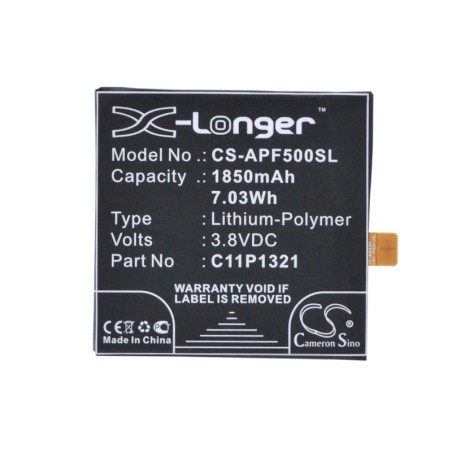 Batterie pour Asus PadFone E (1850 mAh/7.03 Wh, 3.8 V)