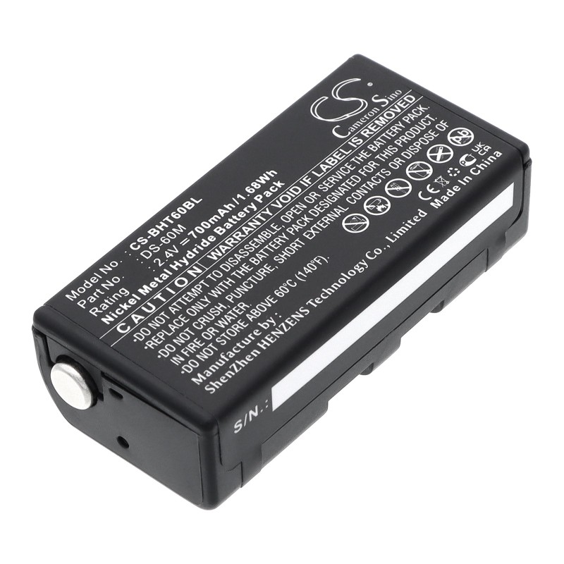 Batterie pour Denso DS-60M (700 mAh/1.68 Wh, 2.4 V)