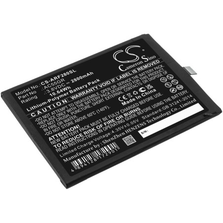 Batterie pour Archos BSF28 (2800 mAh/10.64 Wh, 3.8 V)