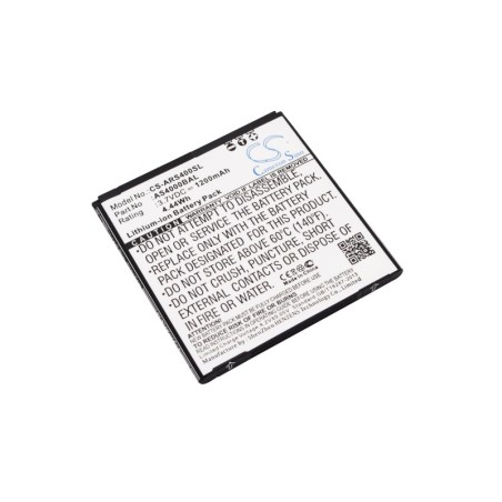 Batterie pour Aligator S4020 (1200 mAh/4.44 Wh, 3.7 V)