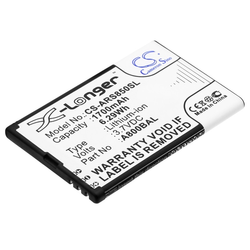 Batterie pour MaxCom MM141 (1700 mAh/6.29 Wh, 3.7 V)