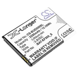 Batterie pour BlueBird BAT-EF50X_E (3200 mAh/12.16 Wh, 3.8 V)