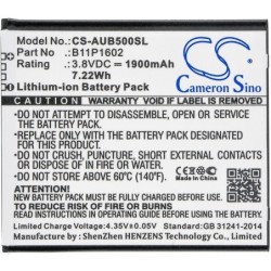 Batterie pour Asus X00A (1900 mAh/7.22 Wh, 3.8 V)