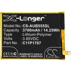 Batterie pour Asus C11P1707 (3700 mAh/14.25 Wh, 3.85 V)