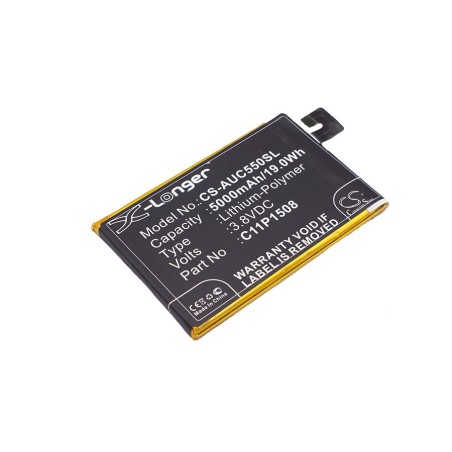 Batterie pour Asus Z010DA (5000 mAh/19 Wh, 3.8 V)