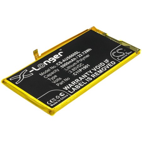 Batterie pour Asus ROG Phone II Strix (5900 mAh/22.72 Wh, 3.85 V)