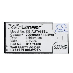 Batterie pour Asus T00S (2000 mAh/7.6 Wh, 3.8 V)