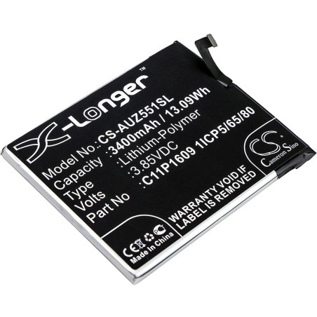 Batterie pour Asus X00DDA (3400 mAh/13.09 Wh, 3.85 V)
