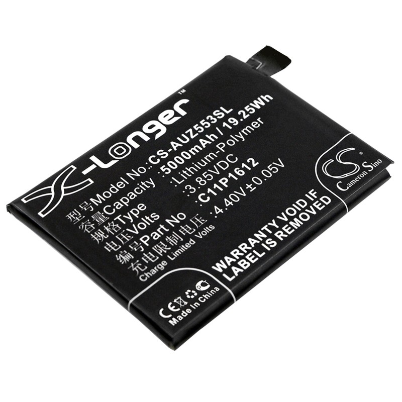 Batterie pour Asus C11P1612 (5000 mAh/19.25 Wh, 3.85 V)