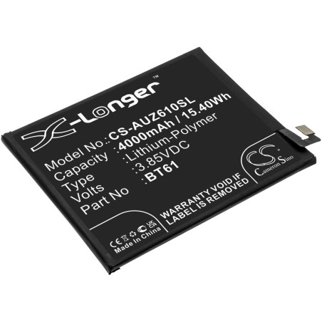 Batterie pour Acer BT61 (4000 mAh/15.4 Wh, 3.85 V)