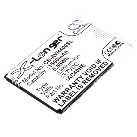 Batterie pour Archos AC40HE (1500 mAh/5.55 Wh, 3.7 V)