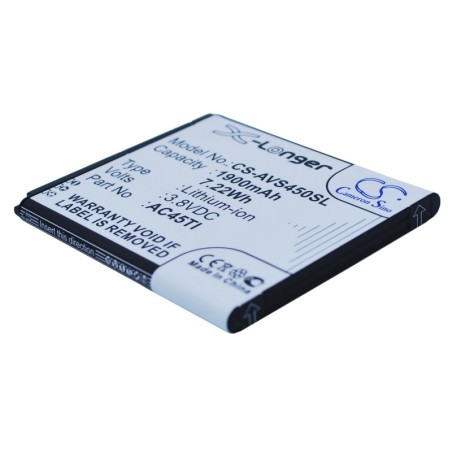 Batterie pour Archos Ohne Simlock (1900 mAh/7.22 Wh, 3.8 V)