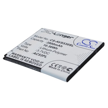 Batterie pour Archos AC53PL (2800 mAh/10.36 Wh, 3.7 V)