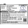 Batterie pour CipherLab CP55 (3300 mAh/12.21 Wh, 3.7 V)