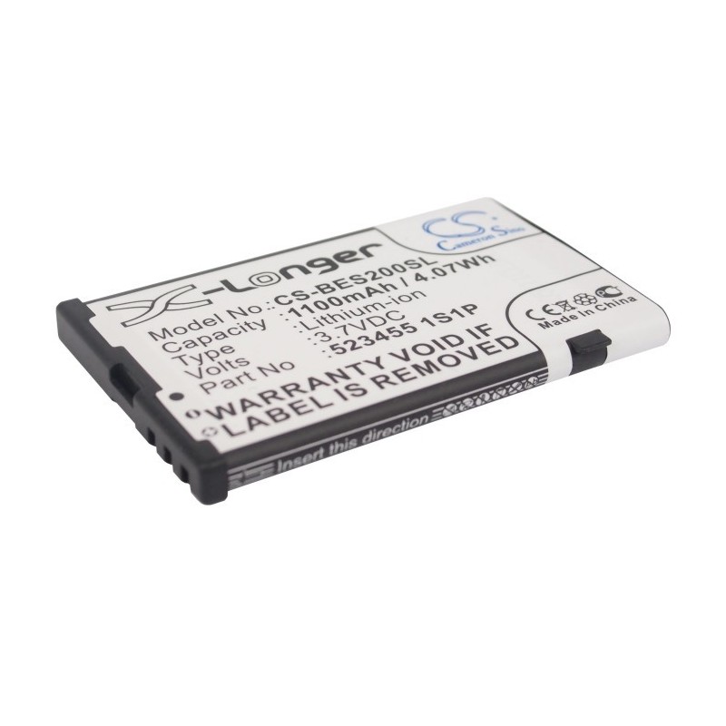 Batterie pour VIDEOCON V1612 (1100 mAh/4.07 Wh, 3.7 V)