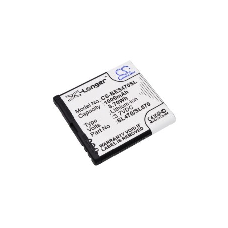 Batterie pour Bea-fon SL690 (1000 mAh/3.7 Wh, 3.7 V)