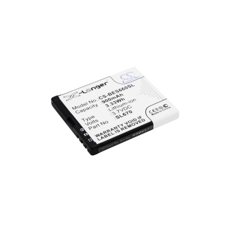 Batterie pour MyPhone BS-18 (900 mAh/3.33 Wh, 3.7 V)