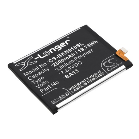 Batterie pour Vivo BA13 (2500 mAh/19.73 Wh, 7.89 V)