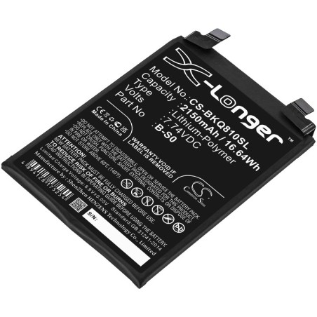 Batterie pour IQOO B-S0 (2150 mAh/16.64 Wh, 7.74 V)