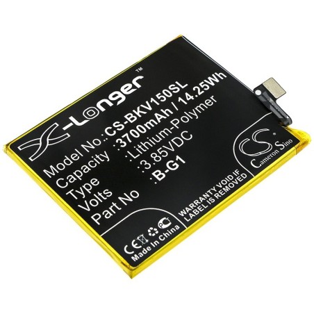 Batterie pour BBK B-G1 (3700 mAh/14.25 Wh, 3.85 V)