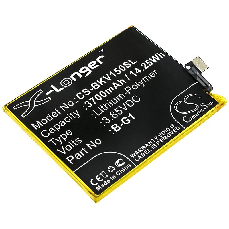 Batterie pour BBK V15 Pro (3700 mAh/14.25 Wh, 3.85 V)