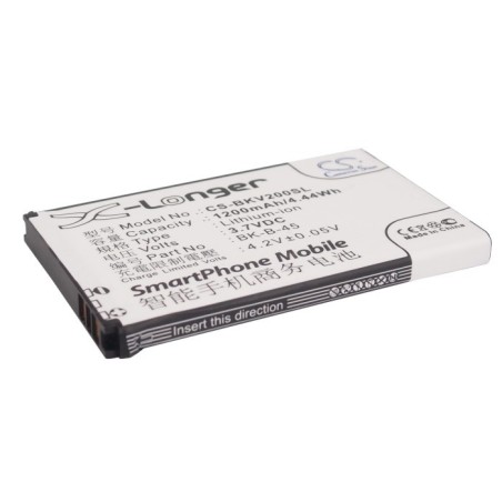 Batterie pour BBK VIVO V2 (1200 mAh/4.44 Wh, 3.7 V)