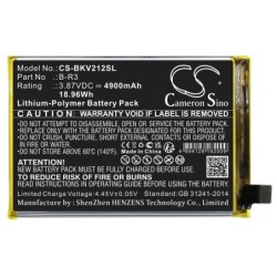 Batterie pour Vivo V2123A (4900 mAh/18.96 Wh, 3.87 V)