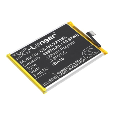 Batterie pour Vivo BA10 (4850 mAh/18.87 Wh, 3.89 V)