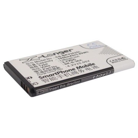 Batterie pour BBK BK-B-36A (1050 mAh/3.89 Wh, 3.7 V)