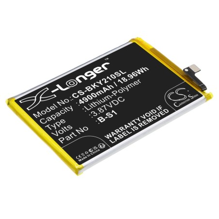 Batterie pour Vivo V2152 (4900 mAh/18.96 Wh, 3.87 V)