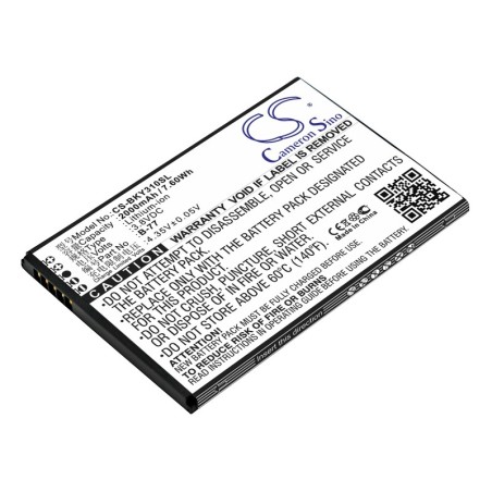 Batterie pour BBK VIVO Y31 (2000 mAh/7.6 Wh, 3.8 V)