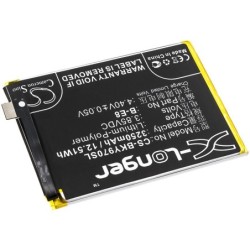 Batterie pour BBK B-E8 (3250 mAh/12.51 Wh, 3.85 V)