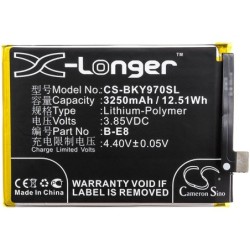 Batterie pour BBK B-E8 (3250 mAh/12.51 Wh, 3.85 V)