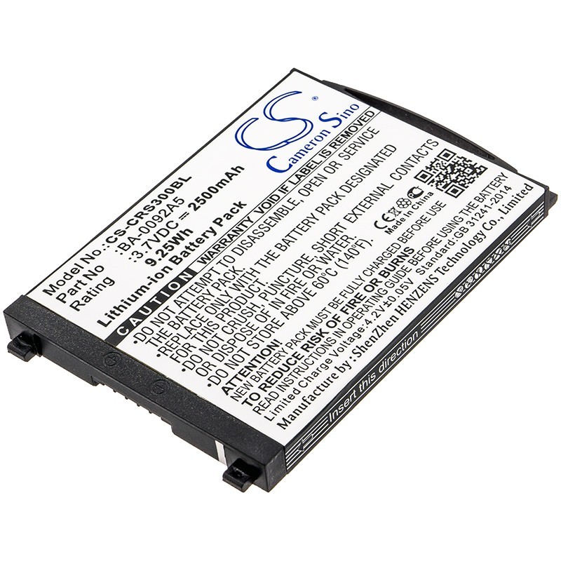 Batterie pour CipherLab RS30 (2500 mAh/9.25 Wh, 3.7 V)