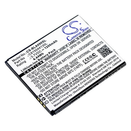 Batterie pour BLU A090U (1200 mAh/4.44 Wh, 3.7 V)