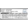 Batterie pour BLU L4 (1100 mAh/4.07 Wh, 3.7 V)