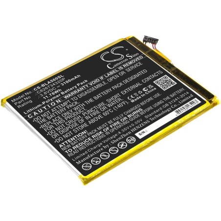 Batterie pour BLU A0031WW (3100 mAh/11.78 Wh, 3.8 V)