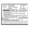 Batterie pour BLU C6 (2500 mAh/9.5 Wh, 3.8 V)