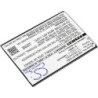 Batterie pour BLU S110U (1400 mAh/5.18 Wh, 3.7 V)