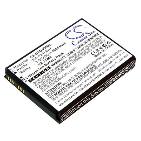 Batterie pour Casio IT-G400 (5800 mAh/22.33 Wh, 3.85 V)