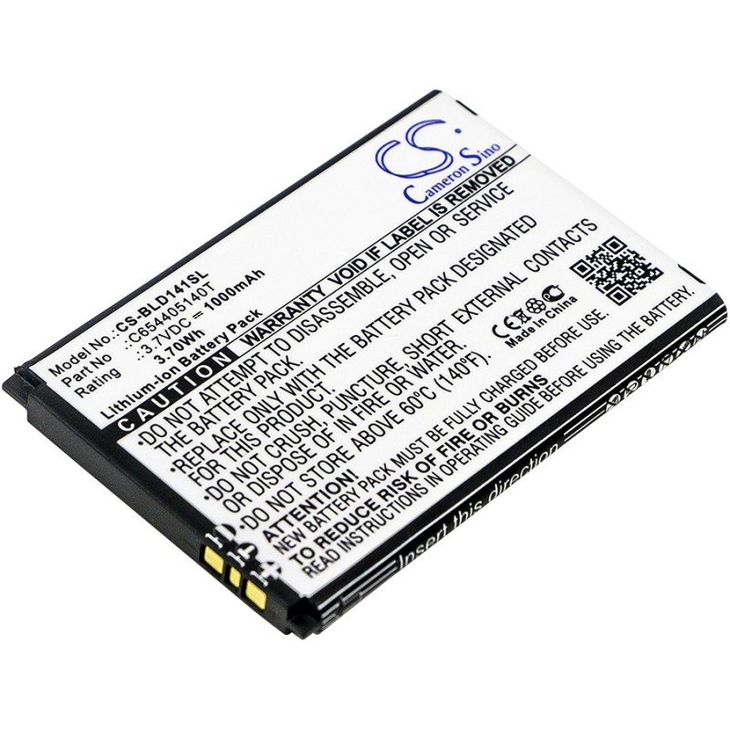 Batterie pour BLU D140K (1000 mAh/3.7 Wh, 3.7 V)