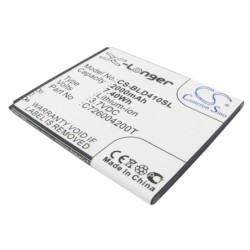 Batterie pour BLU Dash 5.0 (2000 mAh/7.4 Wh, 3.7 V)