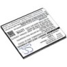 Batterie pour BLU Studio 5.0K (1800 mAh/6.66 Wh, 3.7 V)