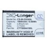 Batterie pour BLU D030UX (1800 mAh/6.66 Wh, 3.7 V)