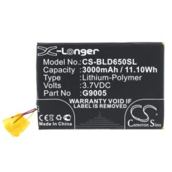 Batterie pour BLU Studio 6.0 HD (3000 mAh/11.1 Wh, 3.7 V)