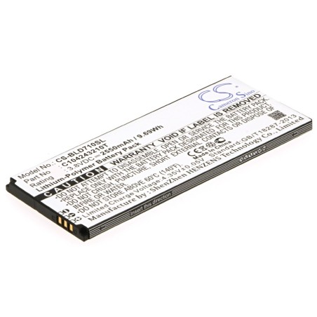 Batterie pour BLU Studio 5.5 K (2550 mAh/9.69 Wh, 3.8 V)
