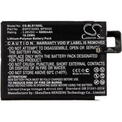Batterie pour BLU E150 (5000 mAh/19.25 Wh, 3.85 V)