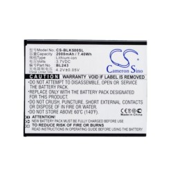 Batterie pour Lenovo K3 Note (2000 mAh/7.4 Wh, 3.7 V)