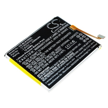 Batterie pour BLU BOLD N1 (3300 mAh/12.54 Wh, 3.8 V)